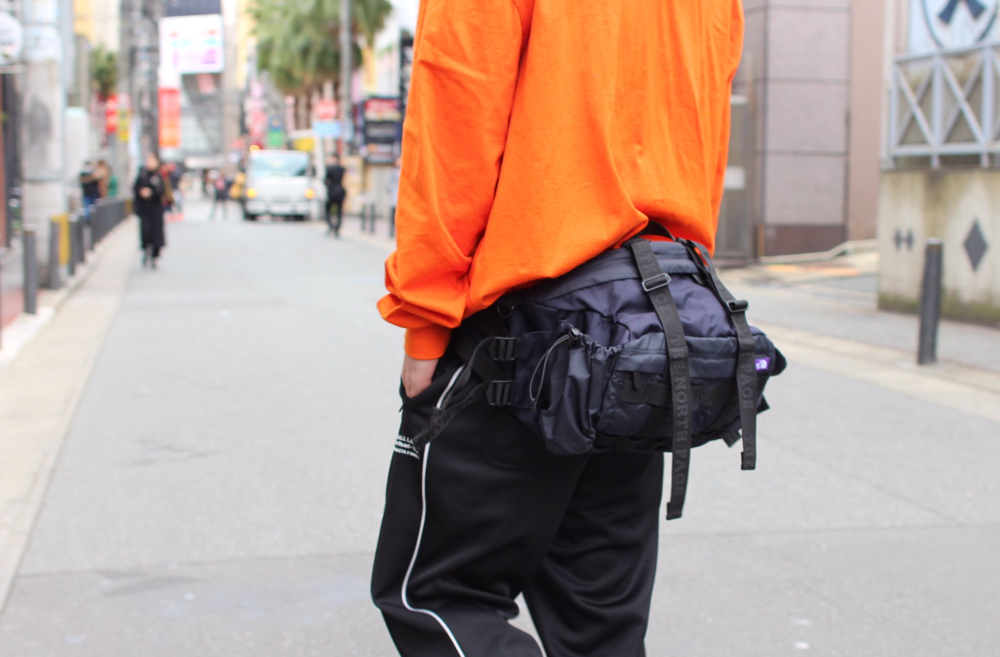 the north face purple label cordura nylon lumbar pack