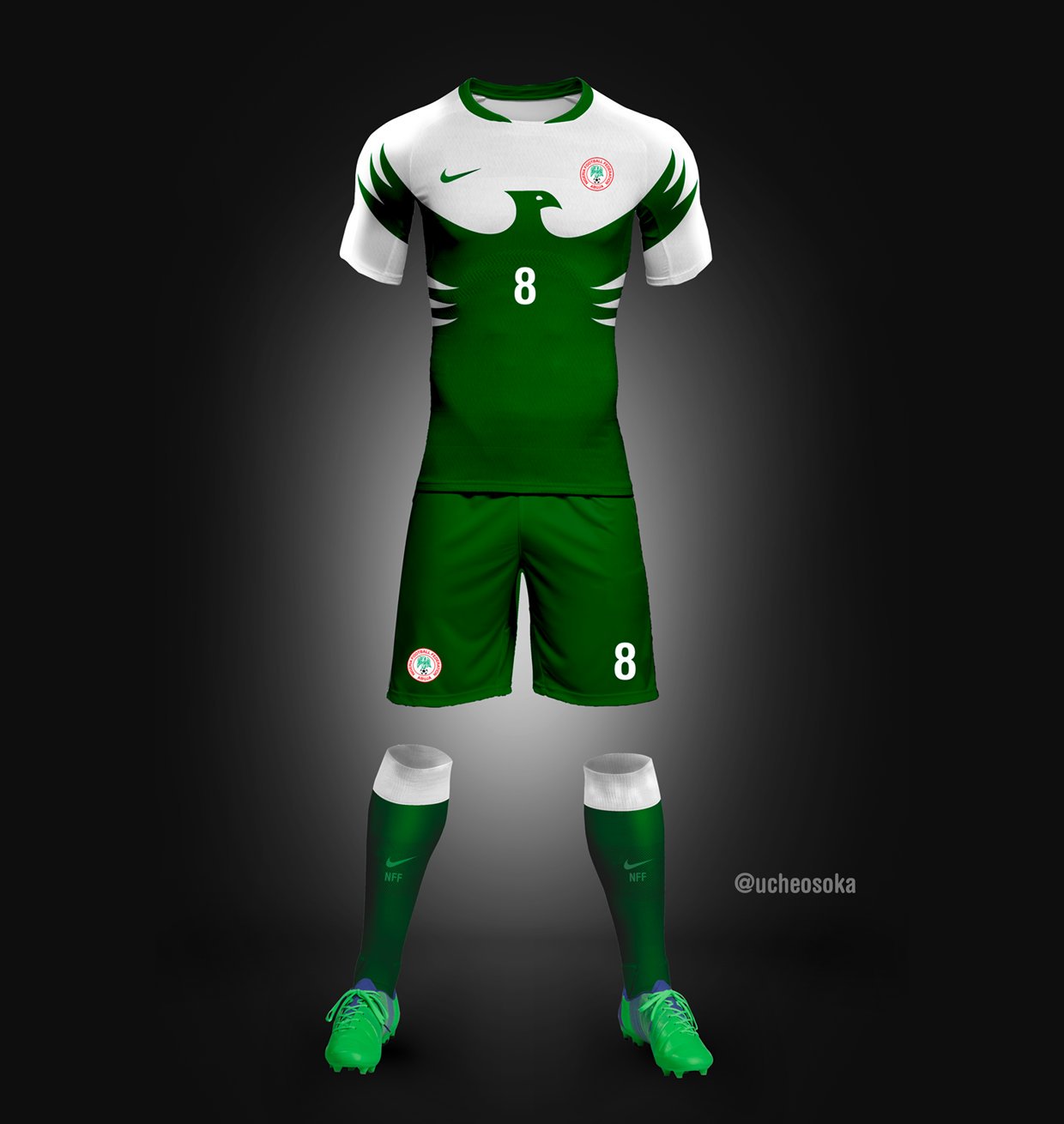 uche osoka on X: Dear @TwitterNG, I present to you  The Eagles Wings a  Super Eagle's Jersey Design everyone is talking about. Please Retweet for  @Nike to make this the next