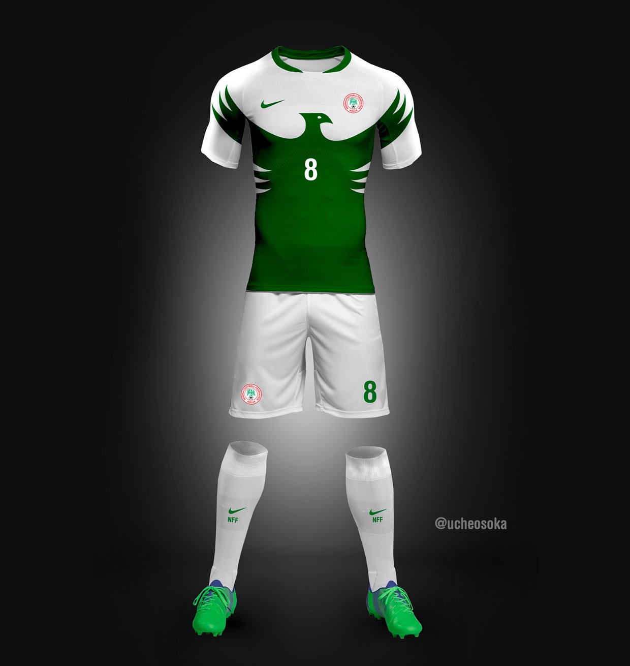 uche osoka on X: Dear @TwitterNG, I present to you  The Eagles Wings a  Super Eagle's Jersey Design everyone is talking about. Please Retweet for  @Nike to make this the next