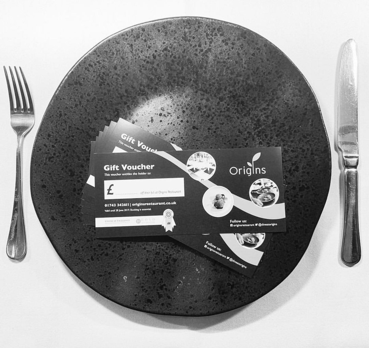 Origins gift voucher available now 
 A perfect present for birthdays &amp; anniversary 
Come in and grab yours now