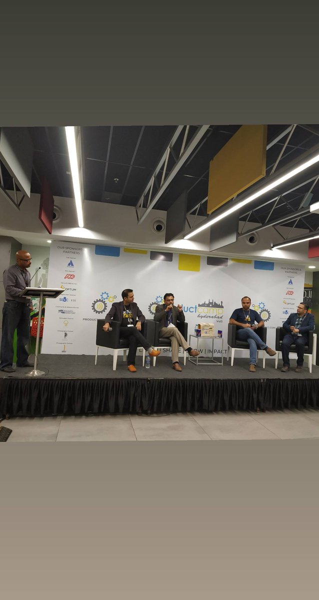 ProductCampHyd's tweet image. Intense discussion by Elite Panel Members on how we can build better products for the future at ProductCamp Hyderabad Vol3.

#pch #vol3  #productcamphyd #productmanagement #productmarketing #productowners #businessanalysts #UX #hyderabadevents