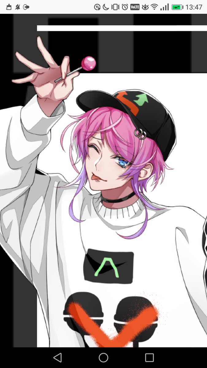 ヒプマイ 飴村乱数の首の色が違うって凄い言われてて人間じゃない説出