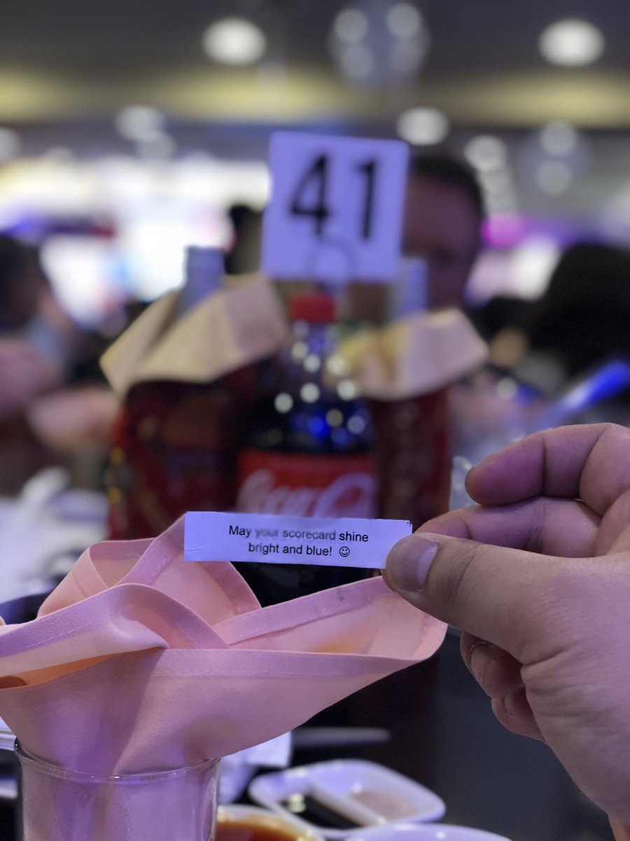 check out my boss’s new talent！happy Chinese new year and wish your scorecard shine bright and blue!