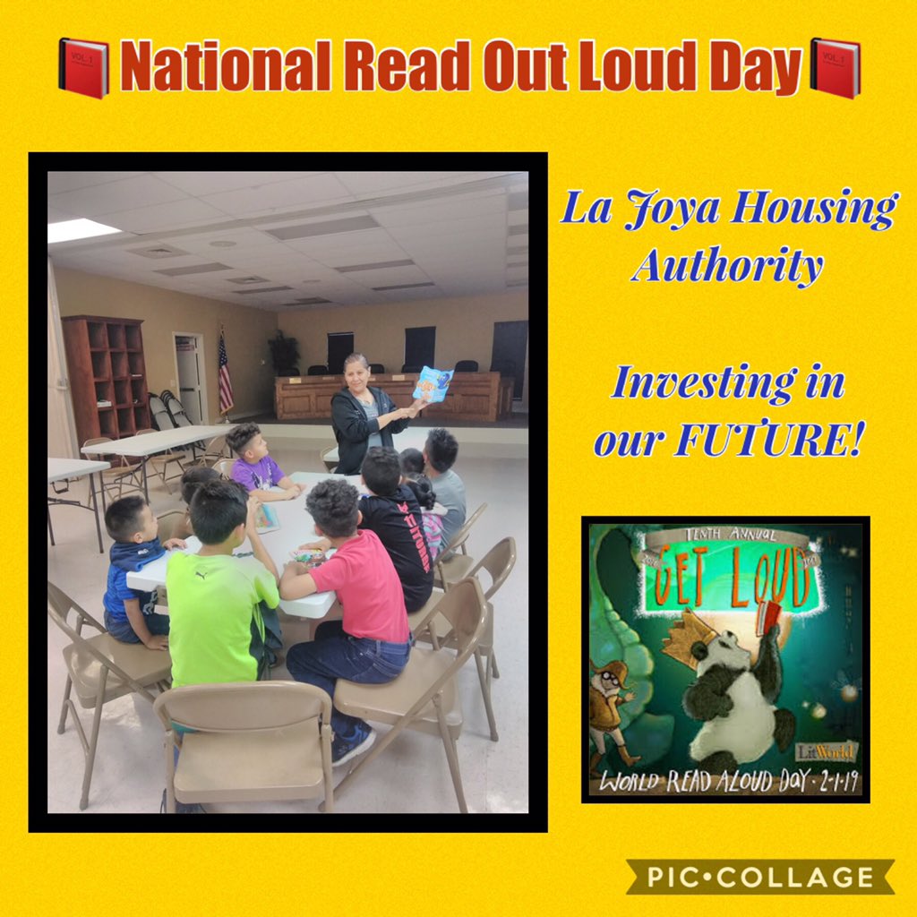housing_la's tweet photo. 🎉📖La Joya Housing Authority, doing it’s part to promote literacy within our community📖🎉 Thank you to our faculty and commissioners❤️ https://t.co/DUKKAb4za7