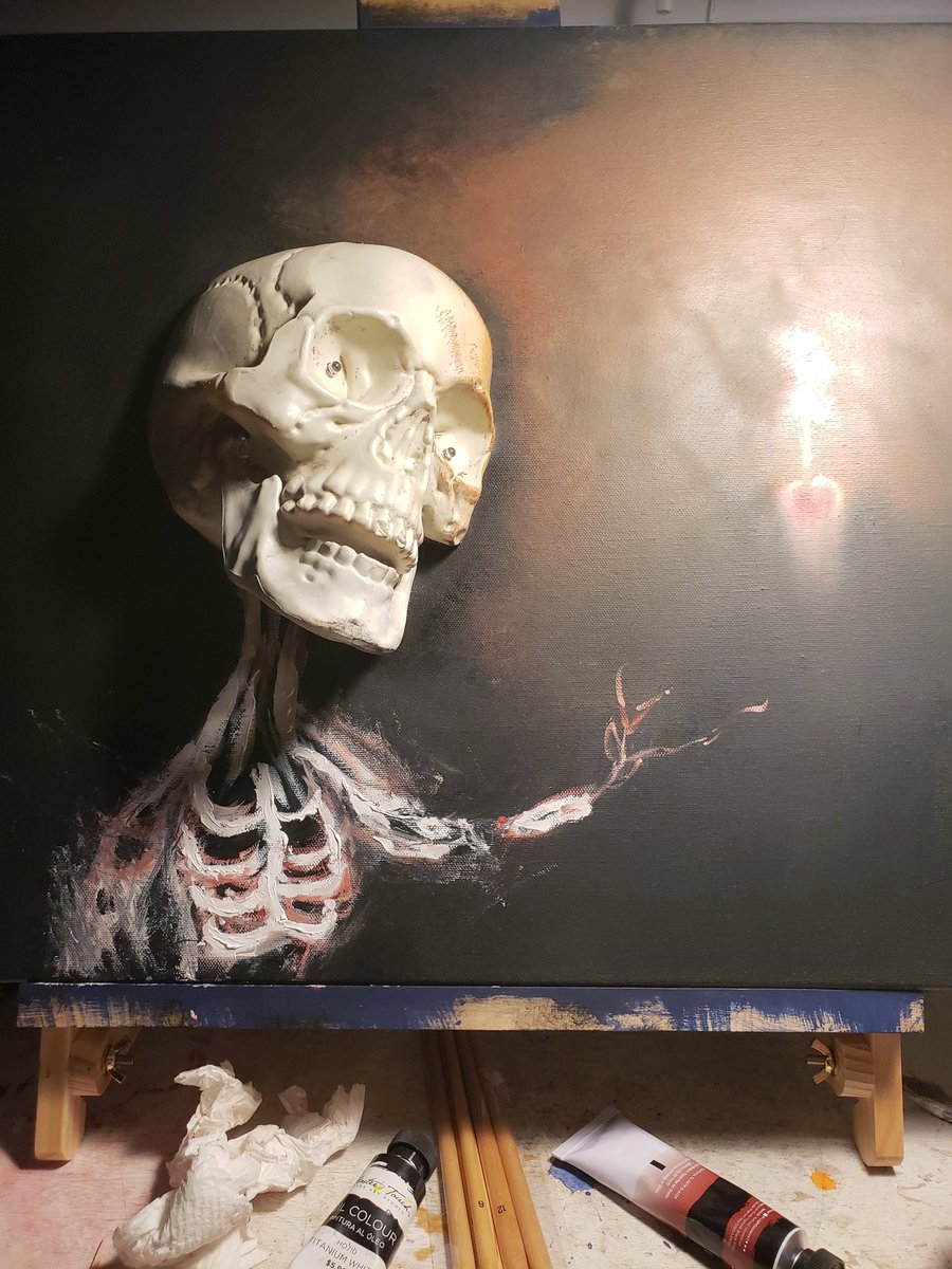 PsychoAxeMan's tweet image. #art #oilbased #paintings theres way to many cells in the brain figure it out .