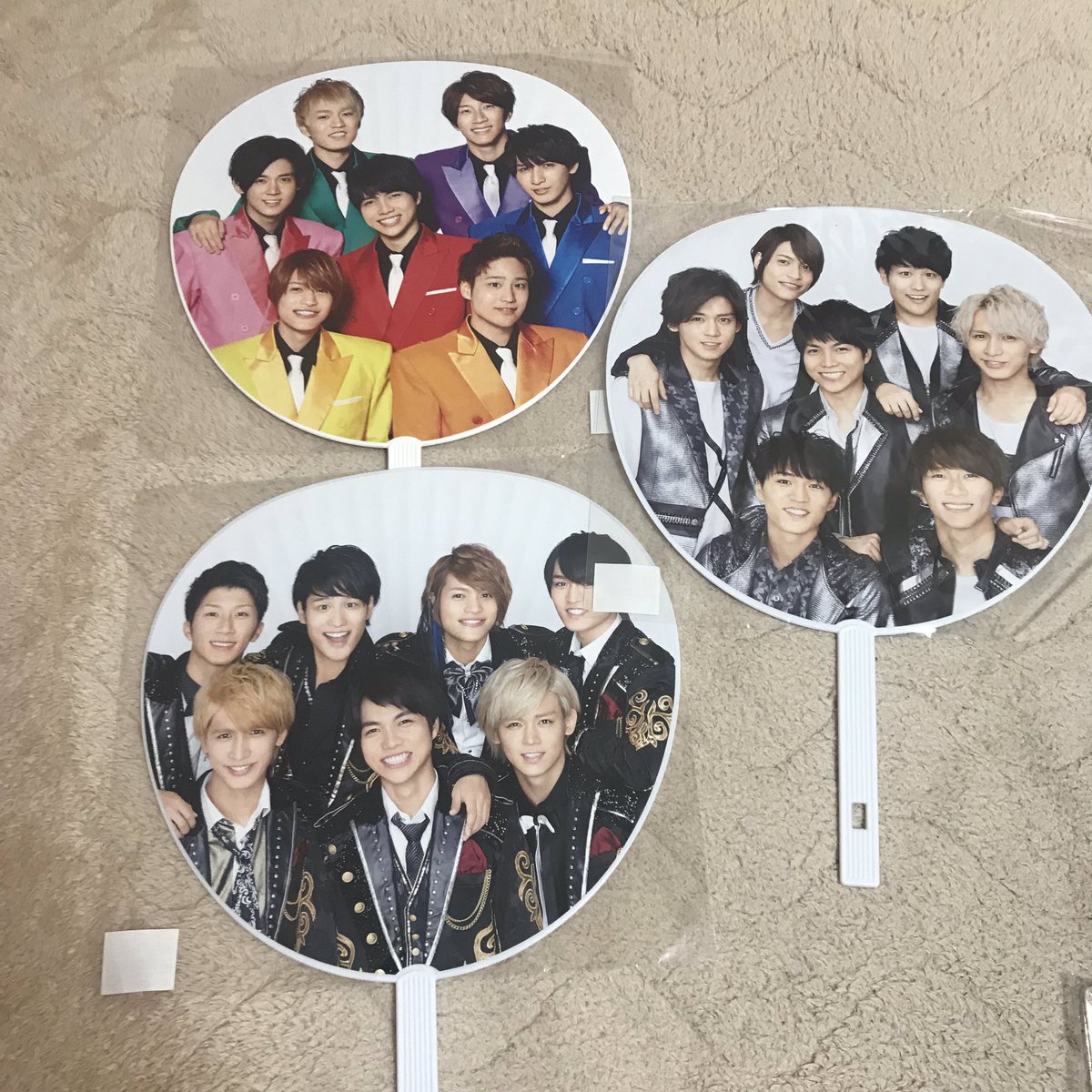 ttt__mh__'s tweet photo. 【譲】ジャニーズWEST うちわ カウコン 2015-2016 2016-2017 2017-2018
中間淳太 神山智洋 桐山照史 濵田崇裕 重岡大毅 小瀧望 藤井流星

1本600円+送料にてお譲りします。まとめ買い優先させて頂きます。ご希望の方がいらっしゃいましたらリプまたはDMお願い致します。 https://t.co/ZW3UtK04iZ