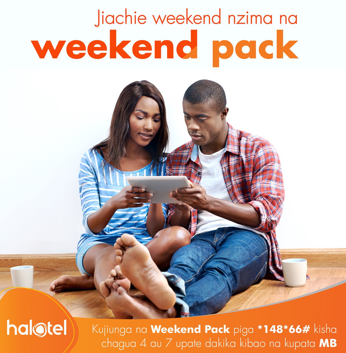 Haloteltz's tweet photo. Piga *148*66# chagua 4 au 7 hii ndio code inayofanya wikiendi yako iwe ya kibabe,furahia DK na MB kiulani
kabisa. #WEEKENDPACK https://t.co/MM2Pmp4nvZ
