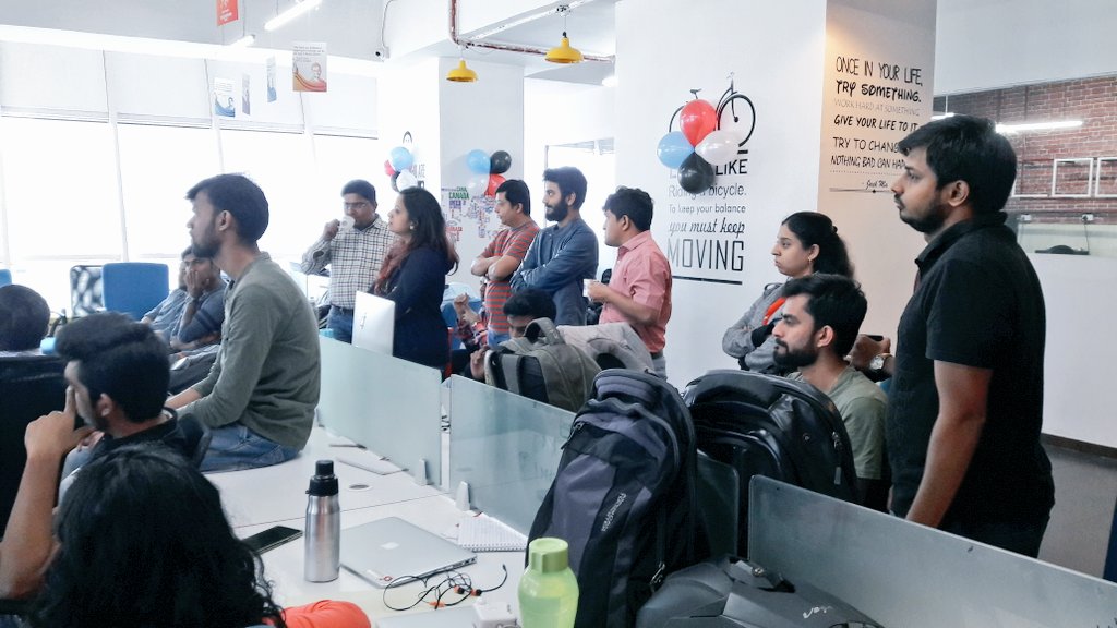 LogiNext's tweet photo. #Techthon ON! Ready to lift off! Teams set rolling with the 24 hour #hackathon to build the next 'wow' breakthrough in tech!
#TechAthon2019 #LNTechFest2019  #Technology #Innovation #Disruption https://t.co/TuIMz7wDSC
