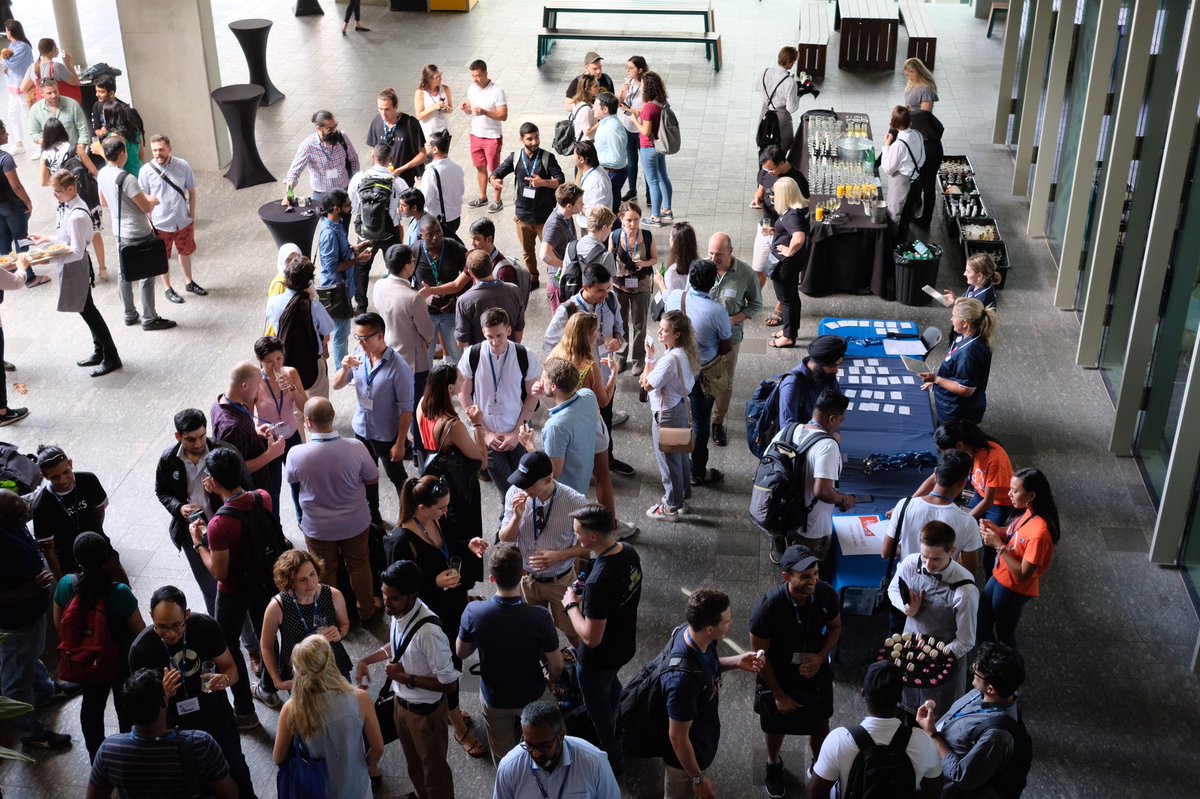 Here we go! QUT is kicking off #MITBootcamp 2019 with welcome drinks. Great to welcome people from all over the world to the beautiful #QUT campus for a week of intensive entrepreneurship and innovation learnings! 🌍
