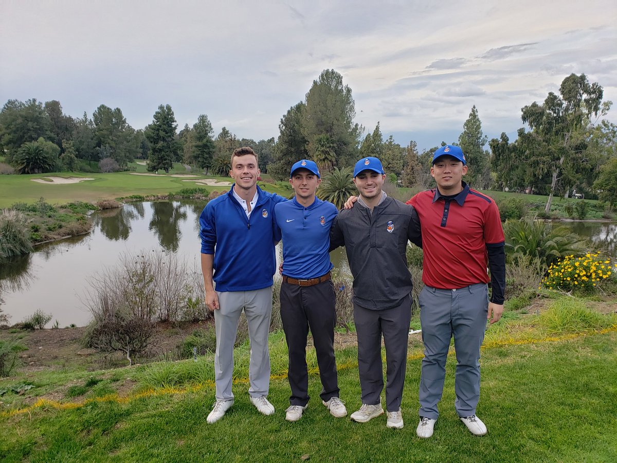 SagehenGolf's tweet photo. Our four seniors competing and leading us forward.   Let's have a great semester! #d3golf #StudentAthlete #hardworkpaysoff @pitzercollege @pomonacollege @Sagehens https://t.co/IwUh5Zc7Qr