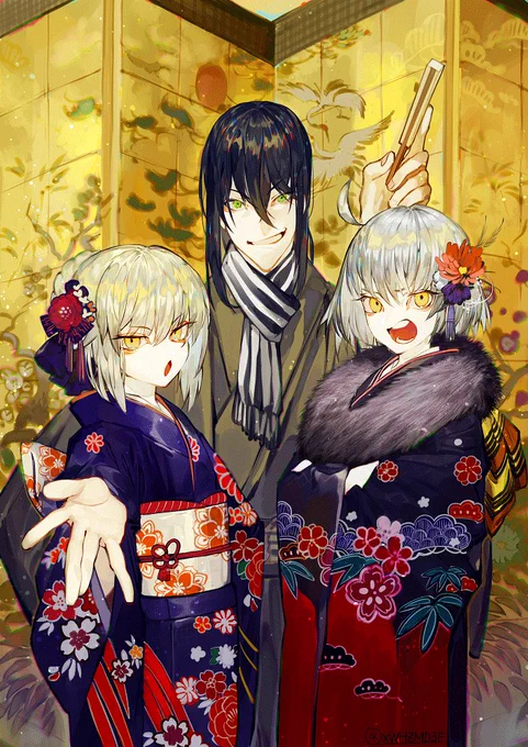 【2/24第20次ROOT4to5 発行予定】
新宿のアサシンイラスト本『ART OF ASSASSIN OF SHINJUKU』
(B5/20P(仮)/フルカラー/Twitter掲載分+描き下ろし数点/CP無し・真名表記あり)

よろしければ以下部数アンケートへのご回答をお願い申し上げます。(1/2) 