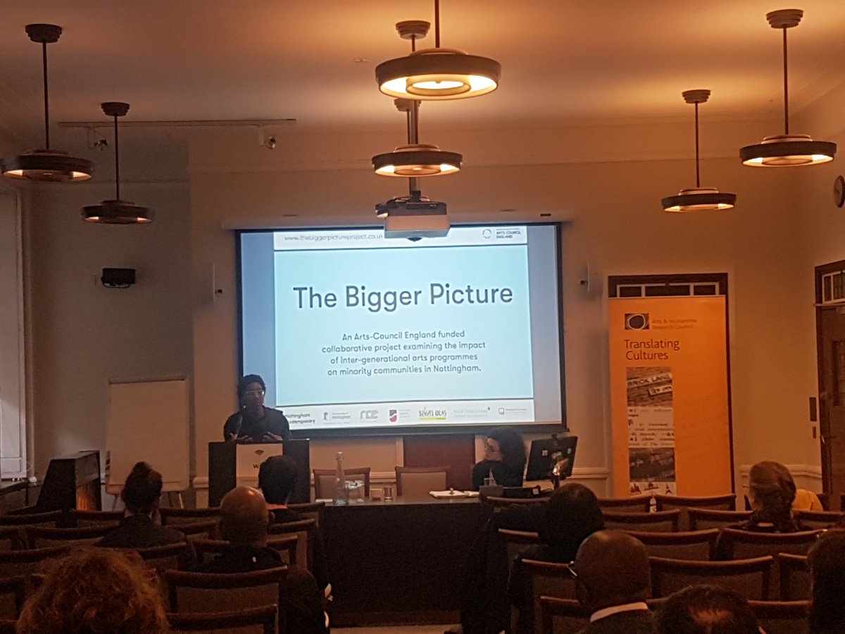 A fantastic start to Day 2 of 'a crisis in 'coming to terms with the past'? At the crossroads of translation and memory' with <a href="/drksalt/">Karen Salt</a> looking at how echoes of the past influence our present and how we can use this for active change in our future <a href="/Care4theFuture/">Care for the Future</a>