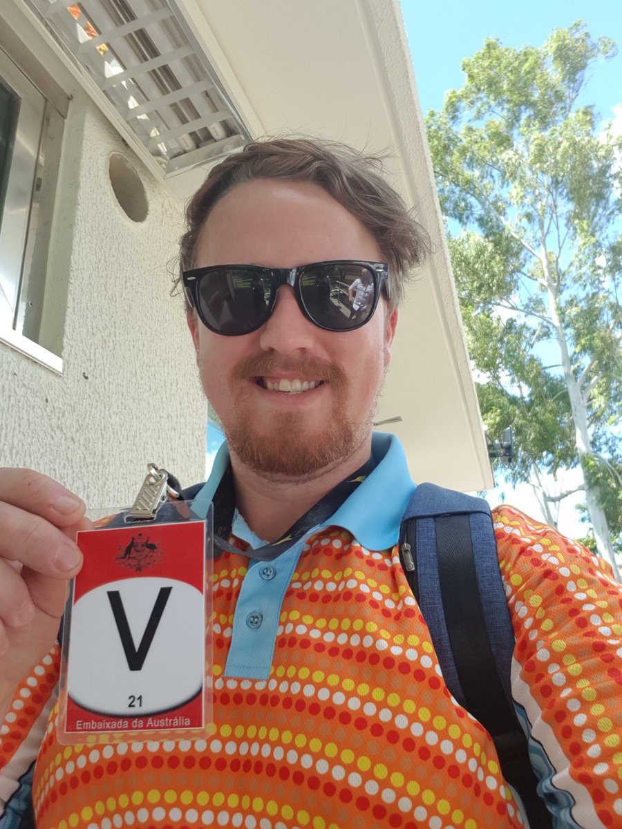 JSDay14's tweet photo. Had the opportunity to visit the Australian Embassy in Brasilia and learn more about their important role in maintaining a strong and successful relationship between our nations #uonlawbrazil #CareerTrackers https://t.co/5cmeWHILFT