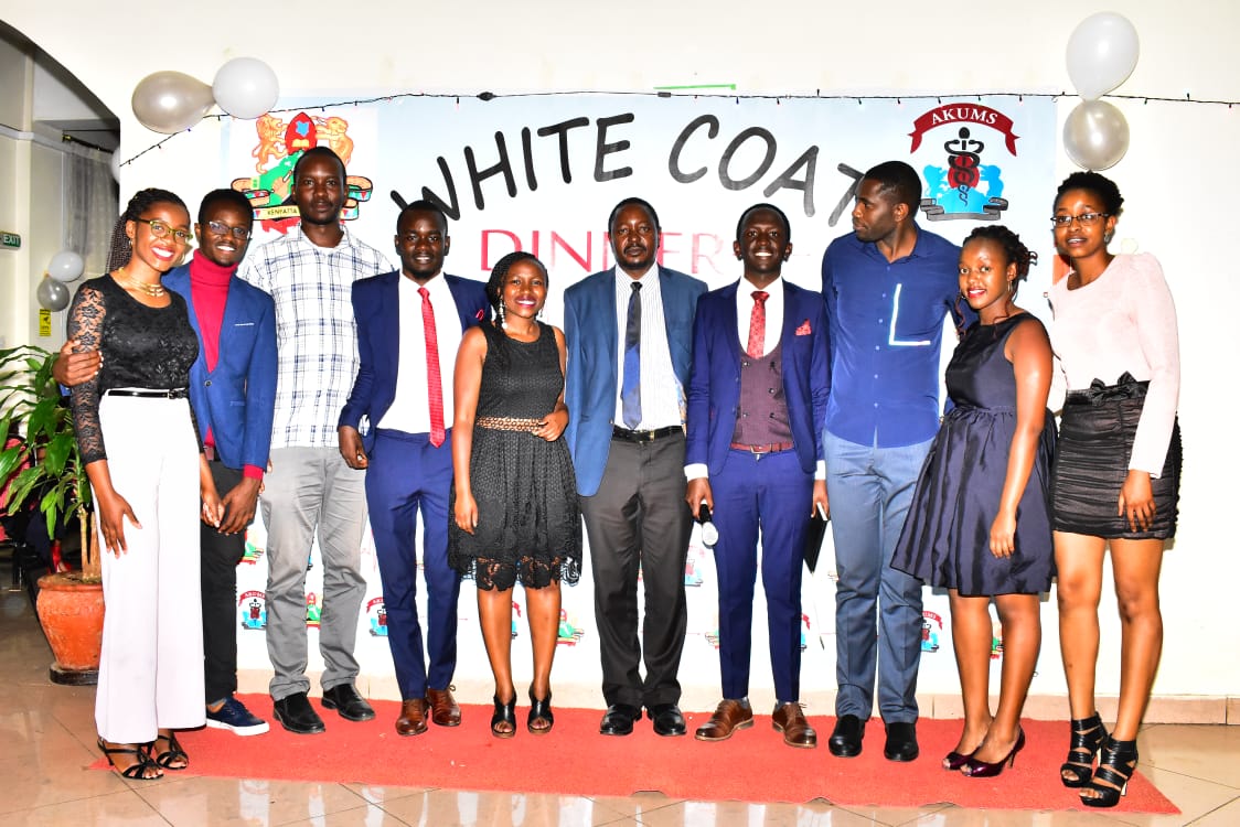Special thanks to the Kenyatta University school of medicine for organizing a very successful inaugural whitecoat dinner. Special thanks to @fnoluga @deanschoolofmedicineKU @Tony @classof2015.
#HumanisingHealthcare