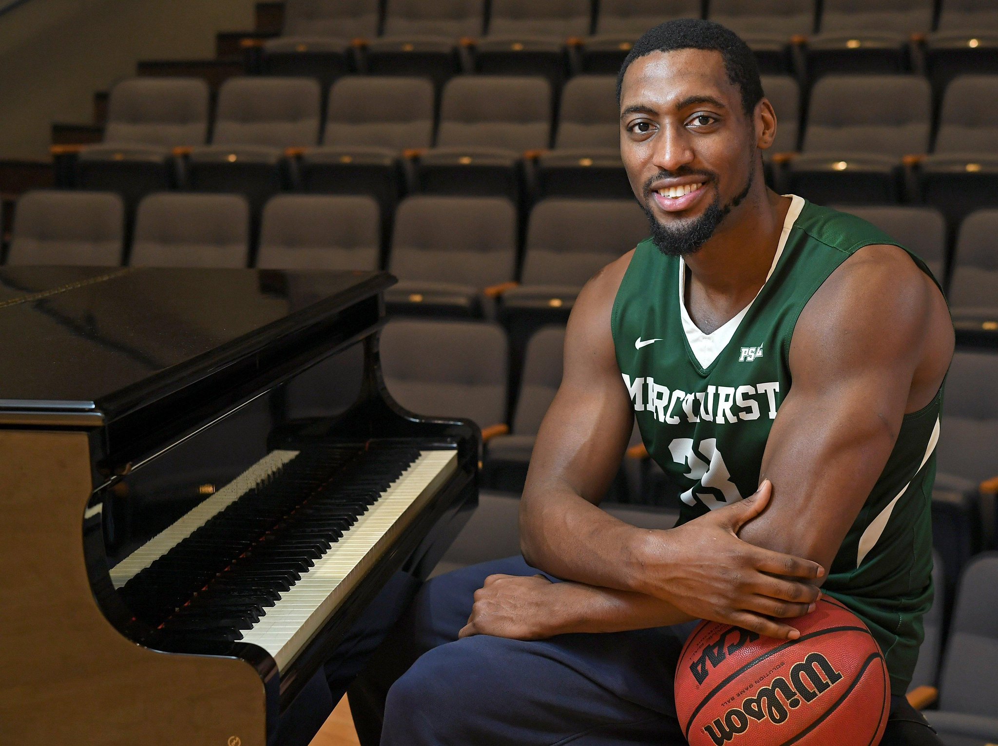 GoErie on Twitter: "Mercyhurst senior blends basketball, music https ...