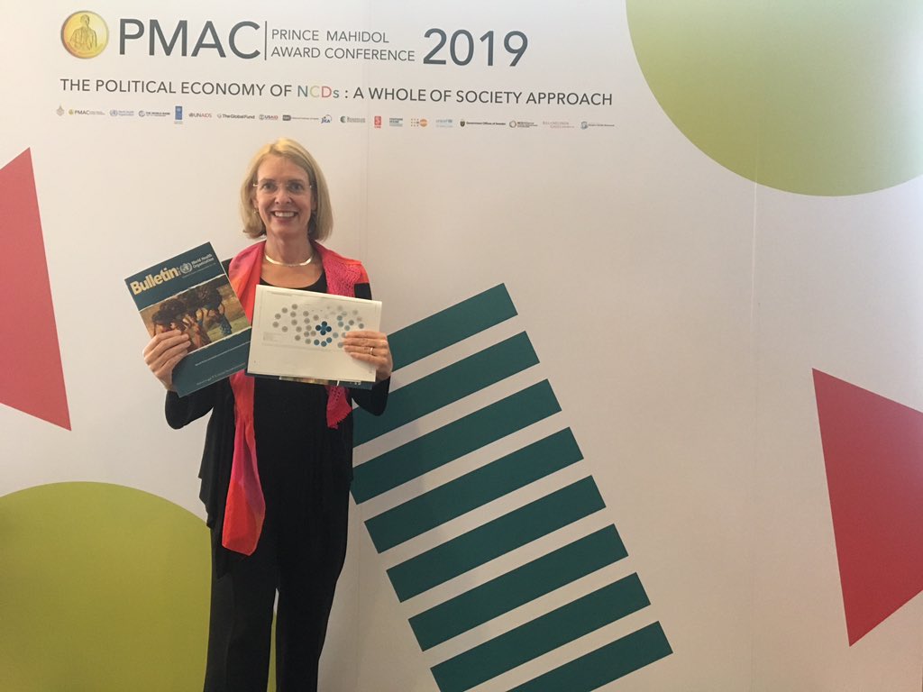 fiona_bull's tweet photo. Delighted to launch our systems paper on physical activity @pmac2019 to help #BeActive &amp; #GAPPA see Systems approaches to global and national physical activity plans in @WHOBulletin 
https://t.co/M4KBWKGq3j @WHO @harryrutter https://t.co/oljaCZEnxE