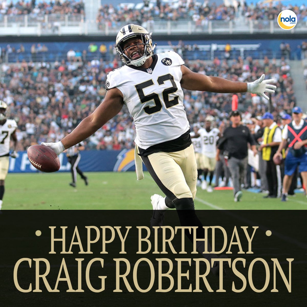 Happy Birthday, Craig Robertson!   