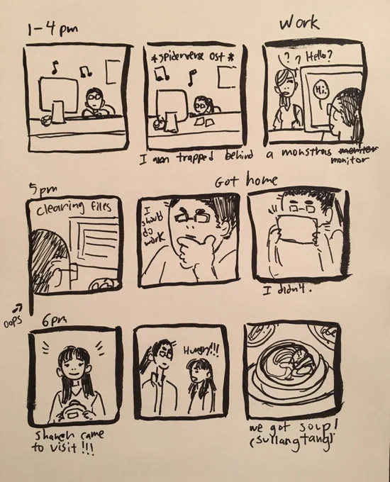 Daily comics part 2 
