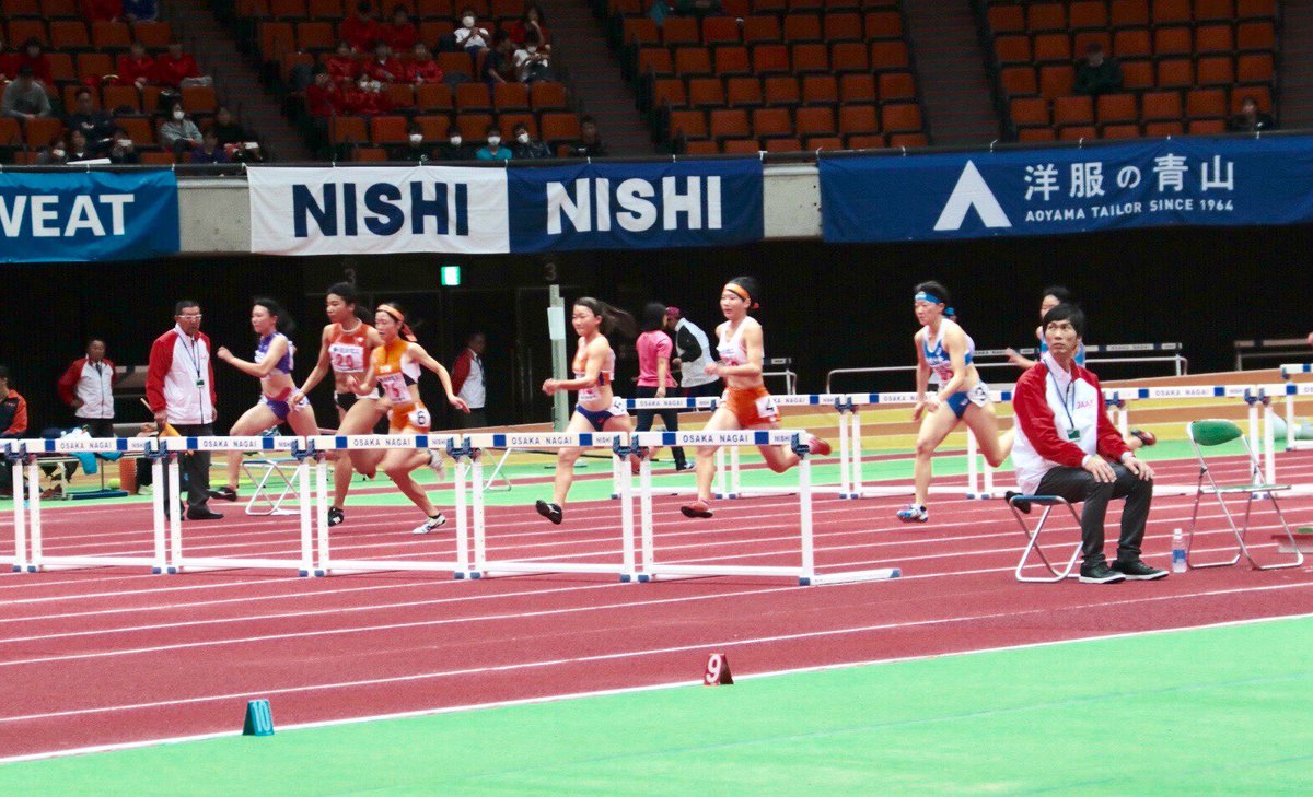 日本陸上競技連盟 No Twitter 大阪室内陸上 U18女子60mh決勝 松本佳音彩 選手 Tsm 8 45 18全中チャンピオン ライブ配信実施中 T Co Glqug8k9bw