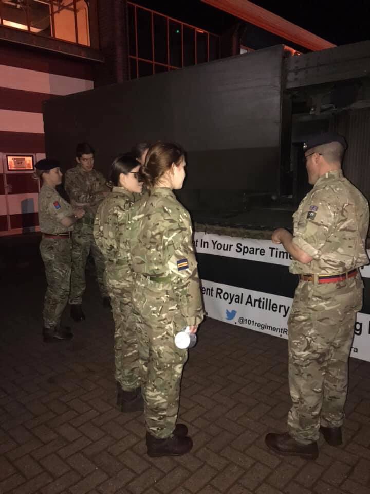 On Wednesday the 30th January  2019 our Regimental Recruiting team took part in the Northumbrian UOTC Arms and Services Evening, which promoted the Job Opportunities available in 101 Regiment RA to #potential Junior Officers.
#YourArmyNeedsYou
#ArmyReserves