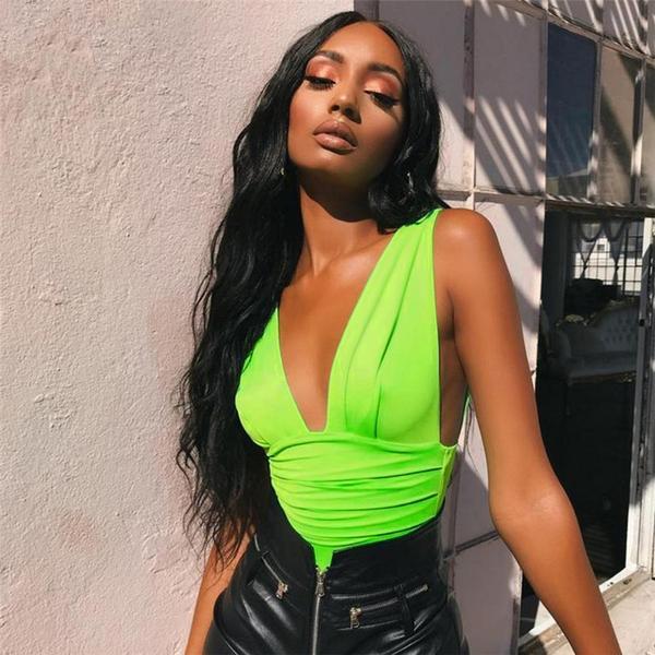 thefabindustry's tweet photo. Dare to wear neon green bodysuit 💚 #fashion #love #lovely #neongreen #green #fashionable #fashionstyle #fashionkilla #fashionista #fashionista #fashionaddict #plungevneck #bodysuit https://t.co/Bfpe2ArWEv