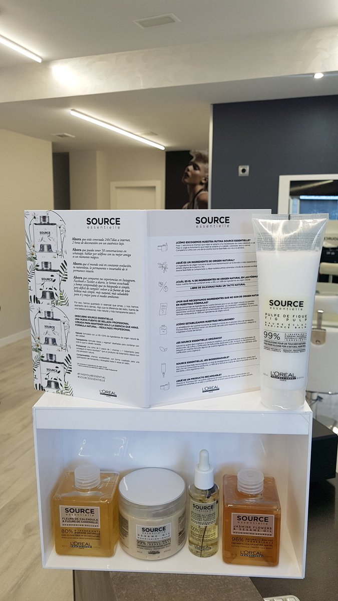 Sorce ingredientes naturales  
Tres tipos de champús, dos de ellos (para uso diario y para cuero cabelludo sensible) con un 80% de ingredientes de origen natural y un tercero, nutritivo con flores de jazmín, con un 96%.