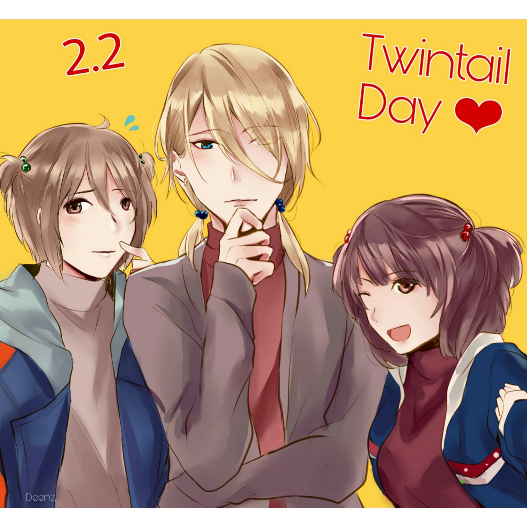 Deen Ubicilembu This Is The First Time I Made Koukun With The Sweet Magic Twins Twintailday ツインテールの日 T Co Zpotwzfgxg Twitter