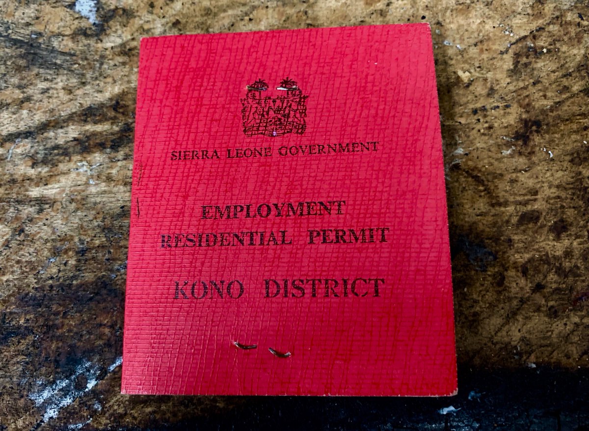 chrisburtchef's tweet photo. More Research for My New Book - 'Straight Outta Africa' - thanks to my Dad - we have a lot of archive digging to do @michellemrtn1 @andyrichardson1 - but i do now have a Travel Companion to Sierra Leone with my good friend @Rking1984 -  Uganda next with @selfhelpafrica @StephJJS https://t.co/o6GRc9cTO5