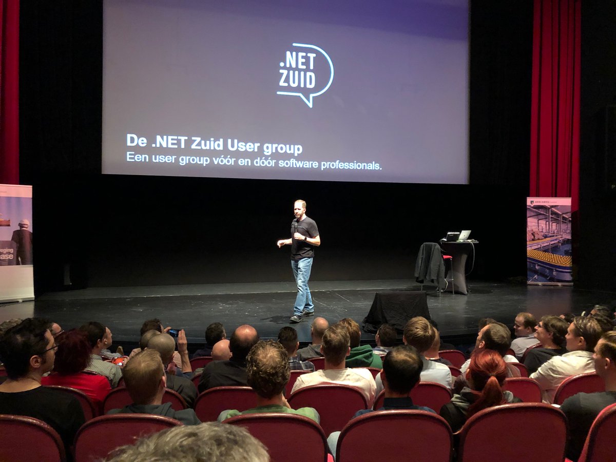grmbl99's tweet photo. Hanging out with a bunch of nerds and @shanselman on a Saturday afternoon @dotNetZuid https://t.co/XUqmrEWGhi