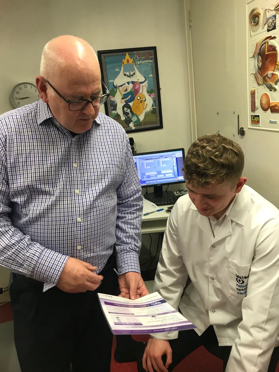 BUCCLE1's tweet photo. Thanks to Neil Harvey and Jim Dickson of Alcon for running a fantastic multifocal contact lens workshop yesterday TU Dublin. 9 patients were fitted including 3 students' delighted parents
#Alcon #TUDublin #contactlenses #presbyopia #multifocals https://t.co/Af18tHvcBt