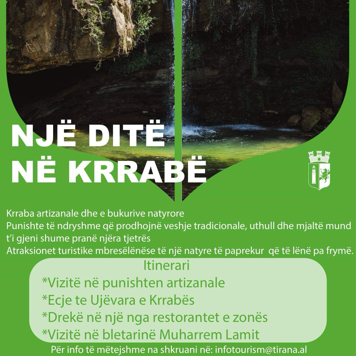 mkocollari's tweet photo. Me këtë super kohë 🌞 ja vlen të dalësh pak jasht qytetit të shijosh disa nga asetet e sugjeruara më poshtë 😉👆

Ujëvara e Krrabës🏞
Punishte artizanale🏺
Vizitë në bletari 🐝🍯
Restorante tradicionale të zonës 🐓🍲🍷 https://t.co/0peHhjoMPW