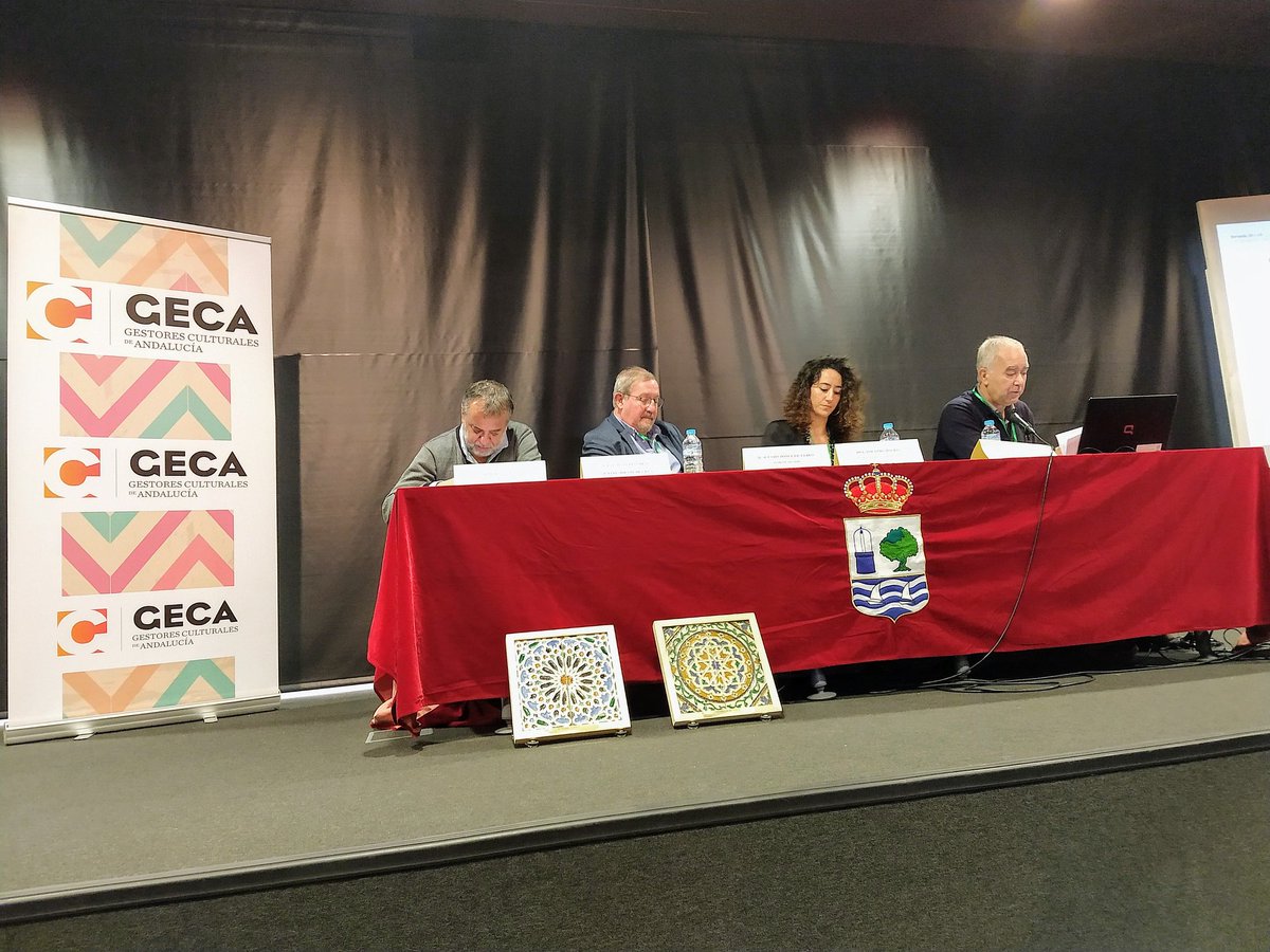 Hoy jornada #20más10geca con <a href="/GECA_andalucia/">GECA</a>. Cooperación Transfronteriza en Gestión Cultural de Andalucía-Algarve-Alentejo.