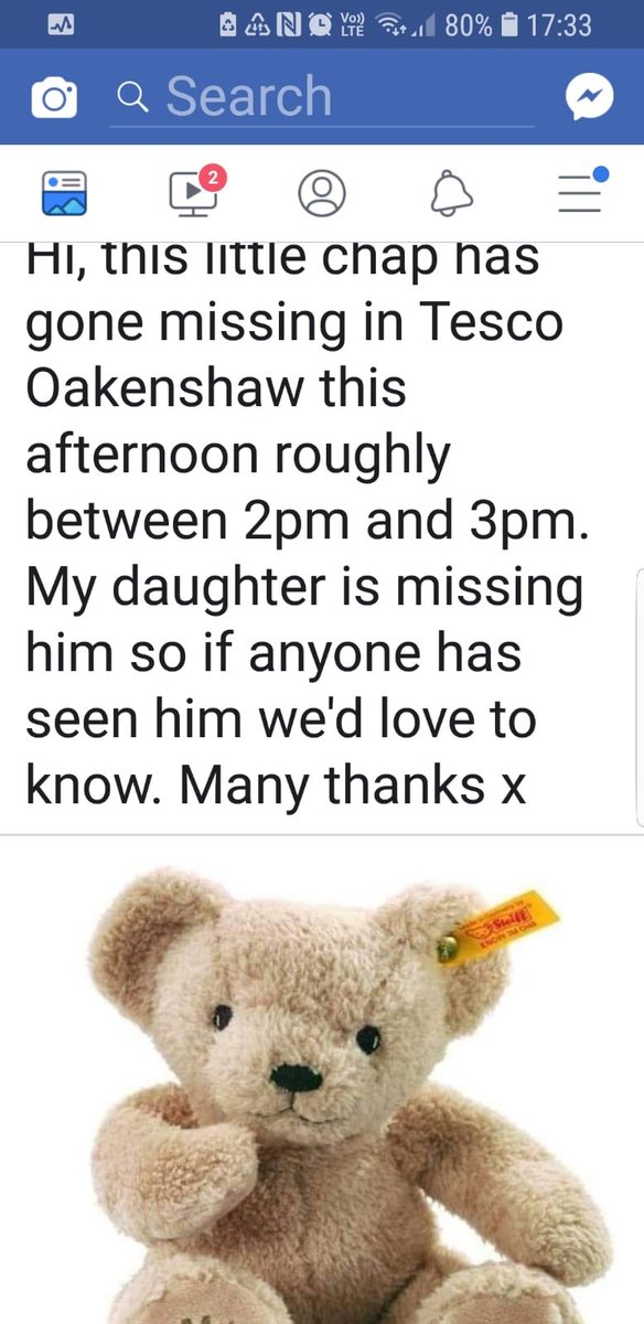 RedditchChamp's tweet image. Yesterday we were told about a little girl missing her teddy who was devastated, on further investigation we found out it was her birthday today. This teddy has been on quite a journey but now is back home to spend with Ava on her 2nd birthday.