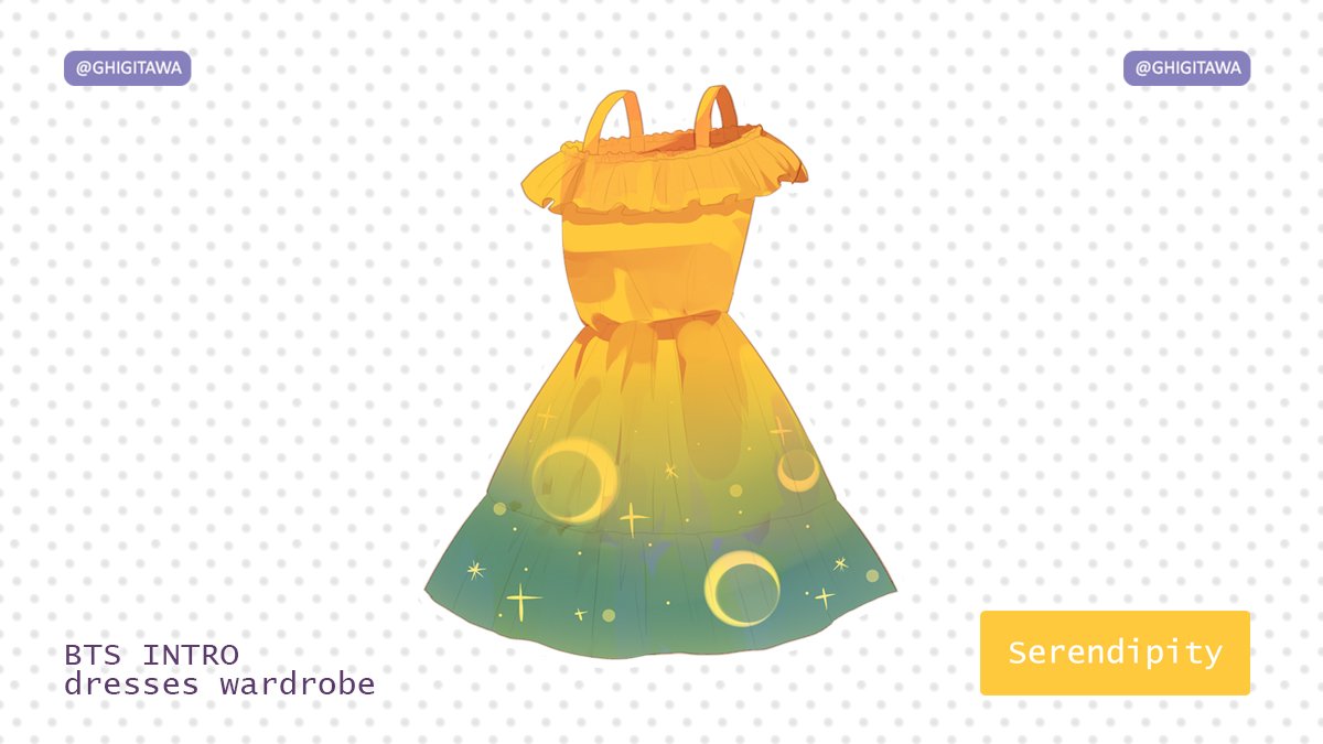 bittwpom's tweet photo. I drew some wardrobe again w bts intro song themed ! 💜✨💃💃💃💃
Which dress do you wanna wear?

#bts #fanart #Serendipity #Singularity #Euphoria #Epiphany https://t.co/P8z86oLsl7