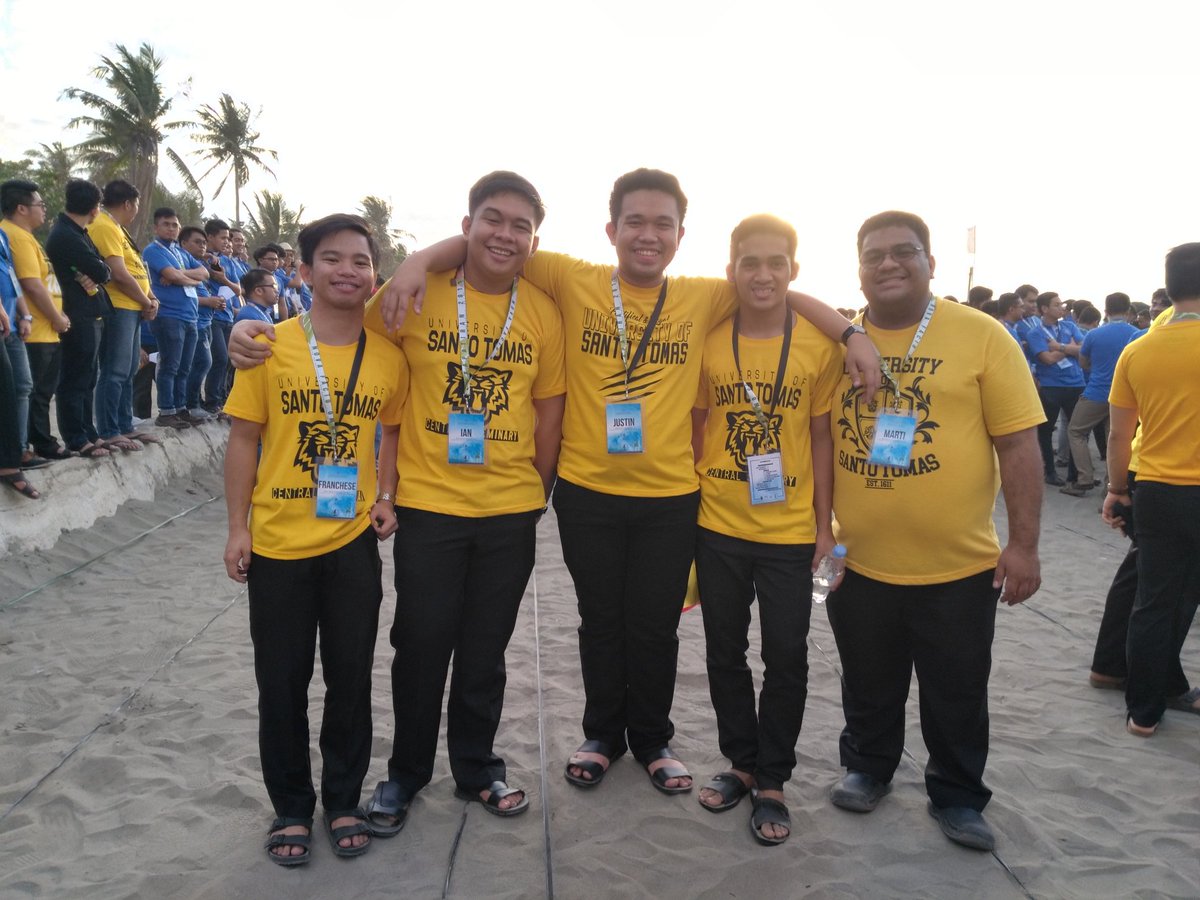 BagiFranchese's tweet photo. University of Santo Tomas - Central Seminary
#Kapatiran2019 
#ustrepresent
#GoUSTe https://t.co/ns71zuhZYy