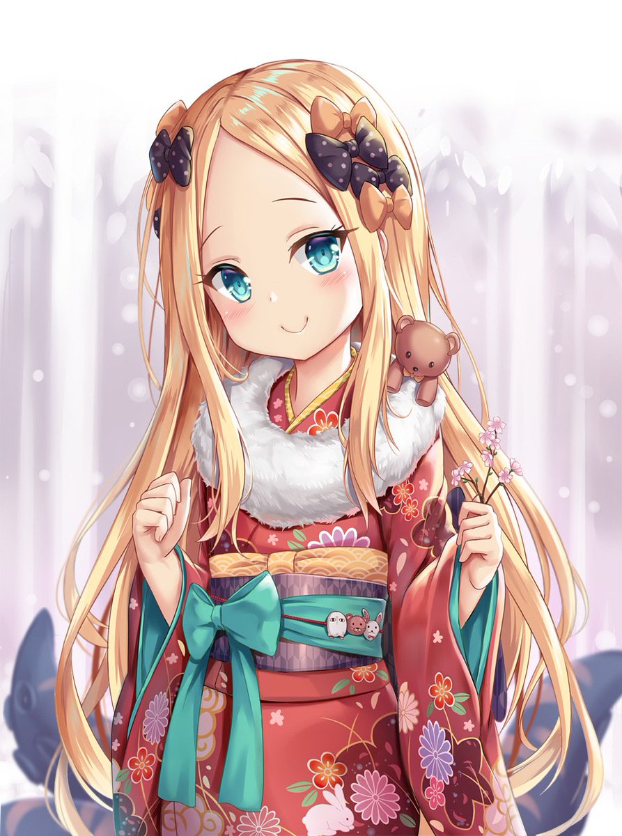 Fgo 悶絶注意 可愛い幼女の綺麗な着物姿を物語るアビーちゃんイラストが素敵すぎると大絶賛されていた Fateなう