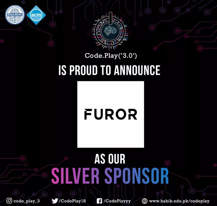 CodePlay18's tweet image. Team Code Play is proud to announce our amazing sponsors for the event!
#CodePlay #BiggerThanEver