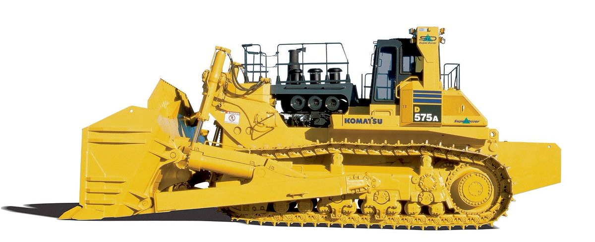fieggentrio's tweet photo. Mega machines: Komatsu D575A-3SD https://t.co/D85aD5P4yM

Als het op bulldozers aankomt, is groter inderdaad vaak beter. 
Hoe groter de machine, des te effectiever zal hij kunnen..

#KomatsuD575A3SD #Komatsu #machines #bulldozer #excavadora #maquinas #Maschinen #SuperDozer #Dozer https://t.co/L0HRtjRVYT