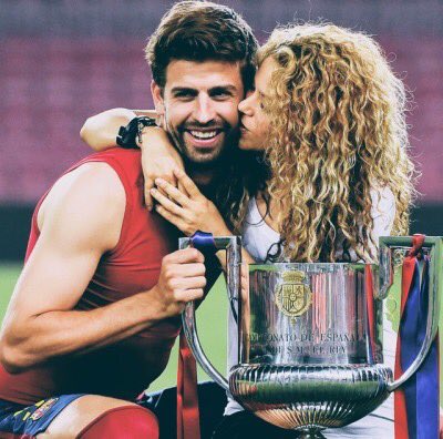 Happy birthday to the cutest couple, Piqué and Shakira! 