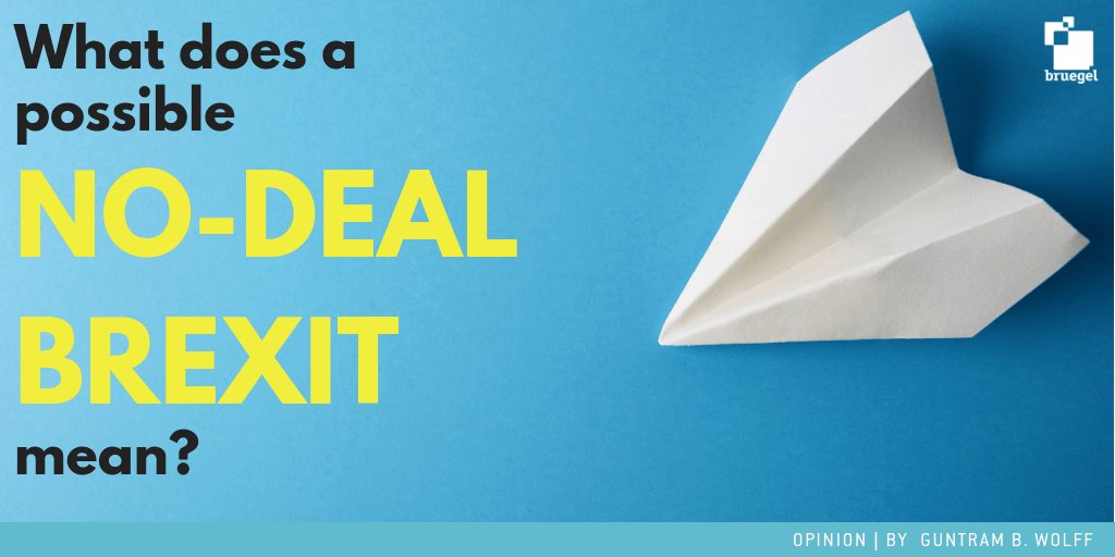 Bruegel (@bruegel_org) on Twitter photo What does a possible no-deal Brexit mean? <a href="/GuntramWolff/">Guntram Wolff</a> examines what exactly it would mean for the UK to 'crash out' of the EU, for both parties #Brexit #NoDeal >> bit.ly/2CV8hPe What does a possible no-deal Brexit mean? <a href="/GuntramWolff/">Guntram Wolff</a> examines what exactly it would mean for the UK to 'crash out' of the EU, for both parties #Brexit #NoDeal >> bit.ly/2CV8hPe