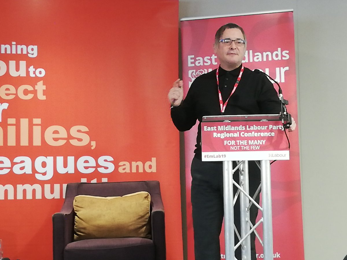 EastMidsLabour's tweet image. Regional Secretary of the TUC Lee Barron (@unionbarron) "Don't sit there and say that equal pay is a women's issue. It's our issue, because it's unjust and it's wrong" #EMLAB19