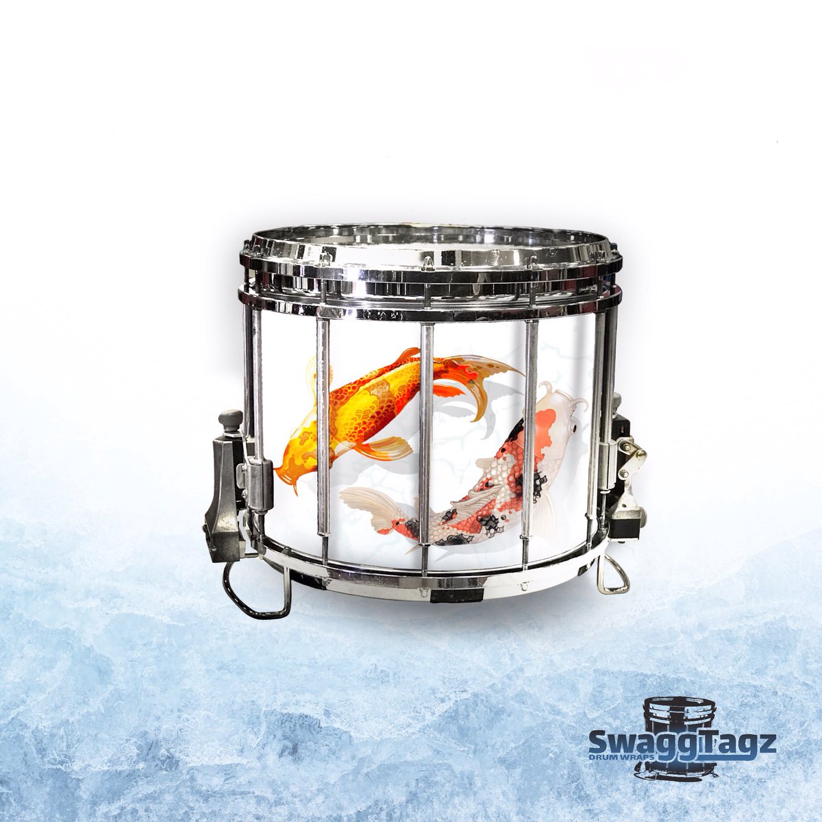 Wrap of the day! #drumwraps #drums #bandsofamerica #drum #drummerlife #drummergirl #snaredrum #quads #bassdrum #winterguard #winterpercussion #drumcorpslife #drummer #drumlife #bandlife #drumline #marchingband #snaredrumfreakz #bandnerd #bandgeek #music