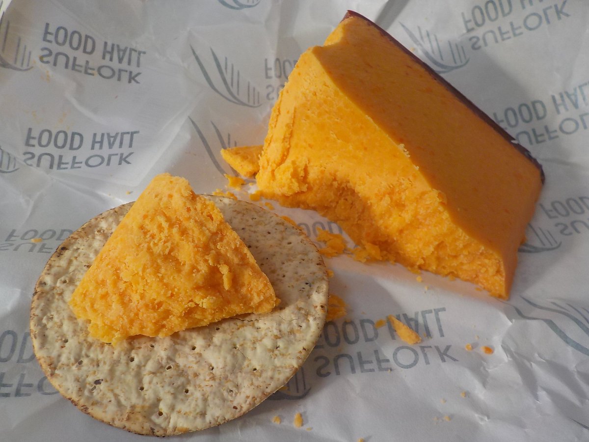 cowmanagement's tweet photo. Day two of @februdairy and I've started on @snowdoniacheese Red Storm, which I bought from deli counter @suffolkfoodhall . . . this is remendous and highly addictive. Far too easy to eat . . . #fancyanibble #Februdairy #proudofdairy #cheeselove https://t.co/V7kASIDgad