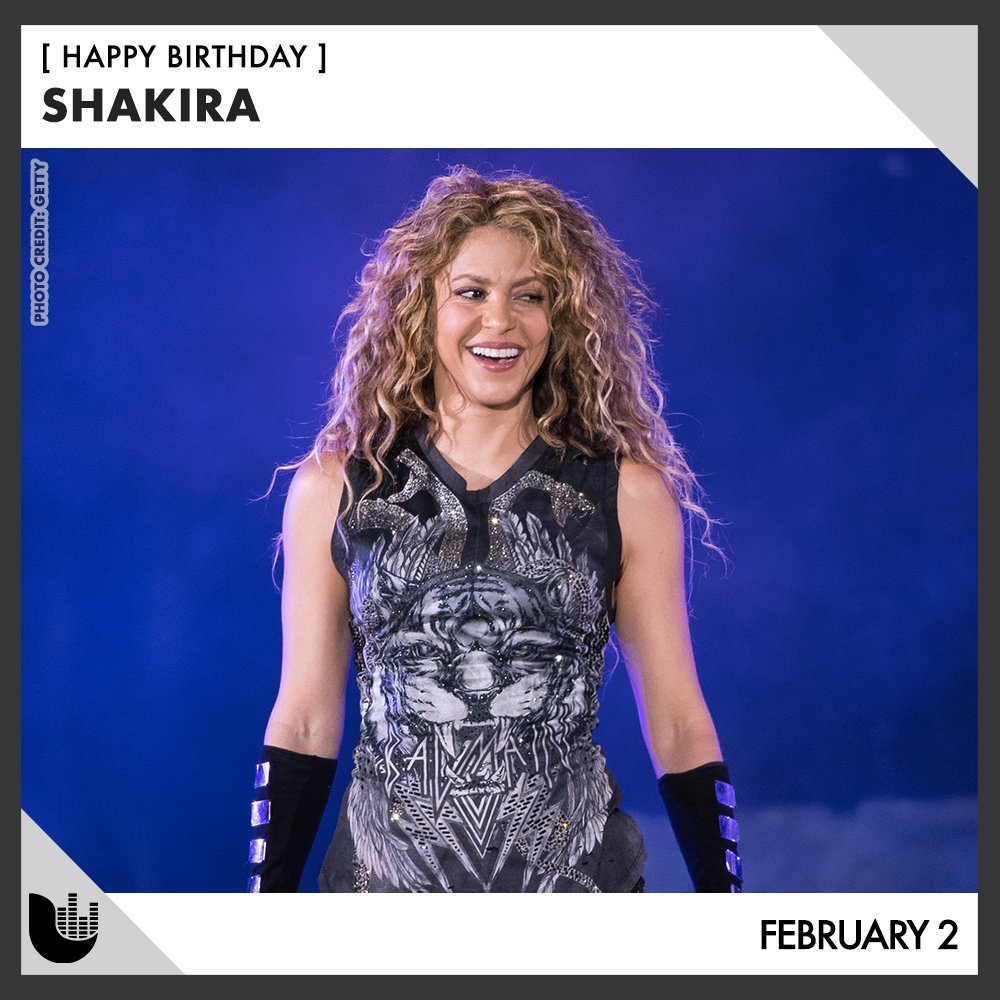 Join us on wishing a happy birthday to Shakira! /// Únete a nosotros para desear un feliz cumpleaños a Shakira. 