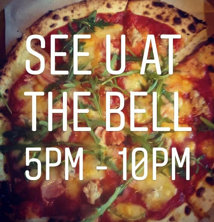 See u at <a href="/thebellinnbath/">The Bell Inn, Bath</a> 5PM - 10PM tonight and on Sunday 12PM-7PM