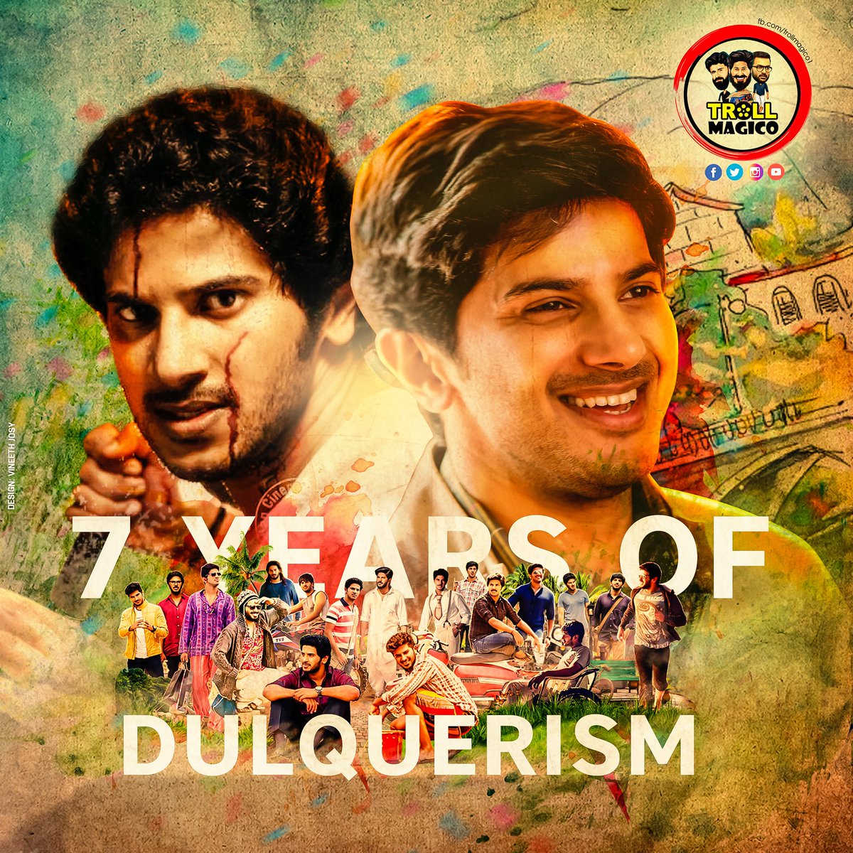 _AmalAji's tweet photo. On Behalf of 7 Years of DulQuerism, There's a Gift for dQ Fans to Celebrate Feb 3, The Big Day !๐
#7YearsOfDulQuerism #TrollMagico #ItsCelebratingTime.. @dulQuer @iambhaskaran @Forumkeralam1 @Kenanya_Off @sri50 @TeamDQOP @VaanTheMovie @KeralaBO1 @MalayalamReview https://t.co/EZgf1QggUJ