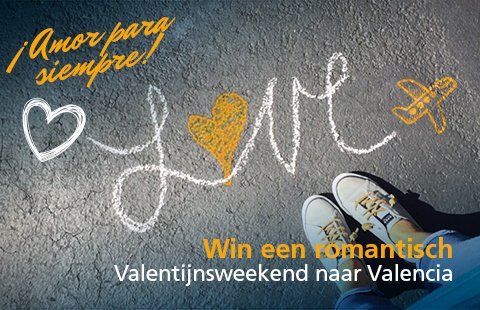 TravelXLXL's tweet photo. Wil jij een Valentijnsweekend naar Valencia winnen? Doe dan mee en laat ons weten waarom jij, of degene die volgens jou nodig op een liefdes weekend moet, twee Transavia tickets naar het prachtige Valencia verdiend!  Meedoen kan tot 14 februari 2018.https://t.co/v4ndtTjVN3 https://t.co/cmYyF6VRxT