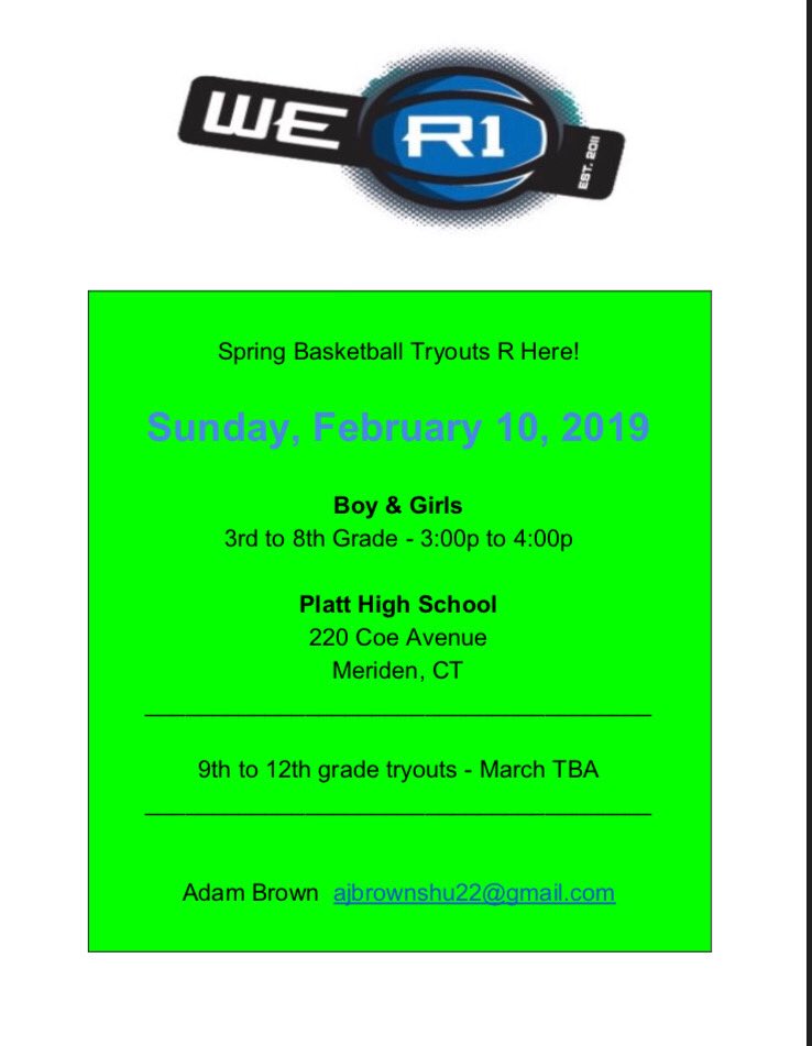 We R 1 - CT Bball (@ctbballwer1) on Twitter photo 