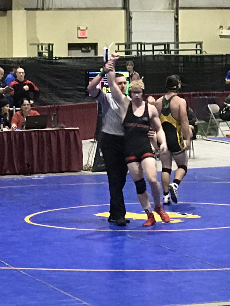 Congrats to Roach for his third place win at State!!!