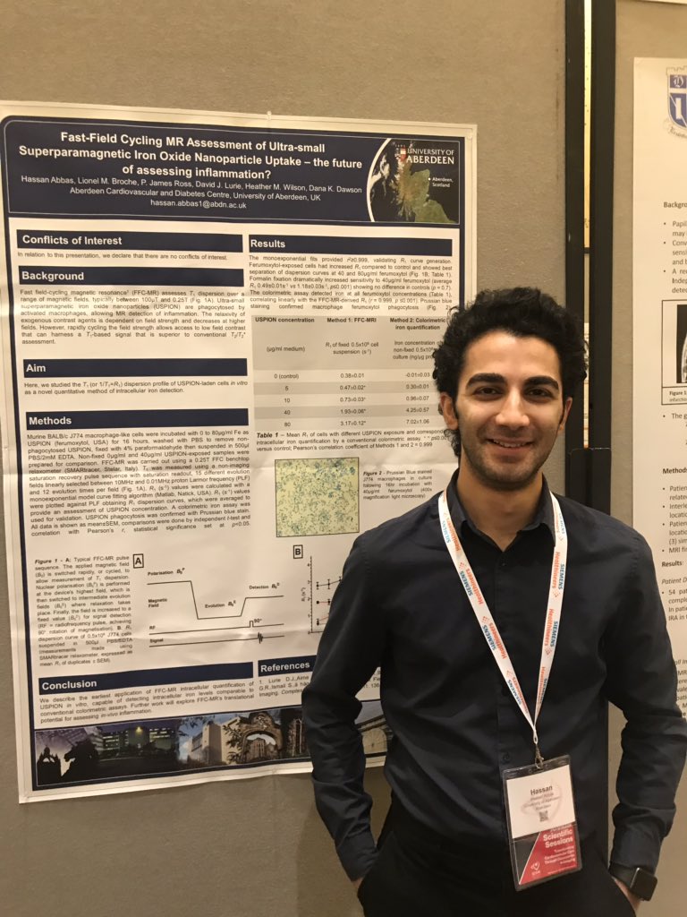 Cardio_Research_ABDN (@cardiovasc_res) on Twitter photo Dr Hassan Abbas presenting his latest work on fast field cycling MR at #scmr2019 #scmr <a href="/dana_dawson16/">Dana Dawson</a> <a href="/aberdeenuni/">University of Aberdeen</a> <a href="/AberdeenCDC/">Aberdeen Cardiovascular and Diabetes Centre</a> Dr Hassan Abbas presenting his latest work on fast field cycling MR at #scmr2019 #scmr <a href="/dana_dawson16/">Dana Dawson</a> <a href="/aberdeenuni/">University of Aberdeen</a> <a href="/AberdeenCDC/">Aberdeen Cardiovascular and Diabetes Centre</a>